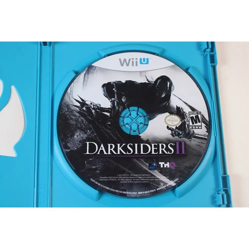 Darksiders II (Nintendo Wii U, 2012) Authentic, Tested/Works Great